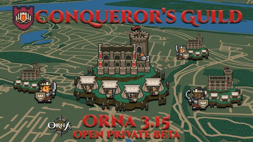 ORNA: GPS MMORPG запускает Гильдию Conqueror's Guild для PVP -битв