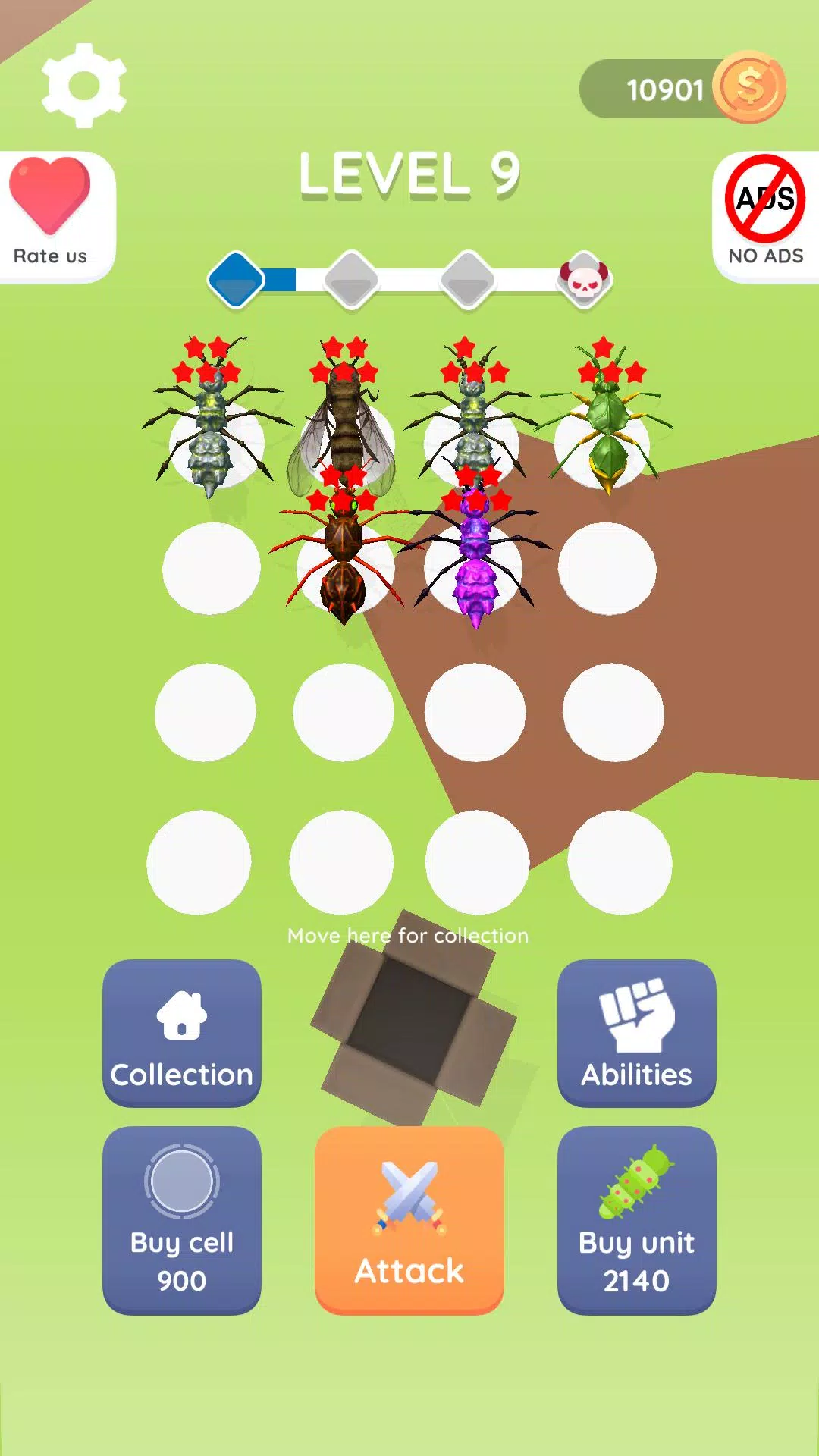 Bug Survivor: Ants Clash 螢幕截圖 1