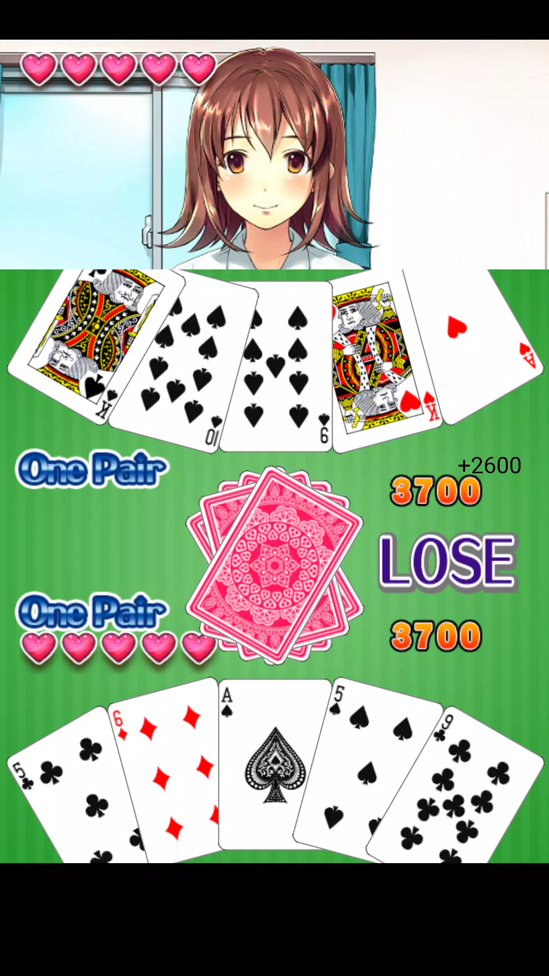 Girl's Poker (Trial Version) Screenshot 1