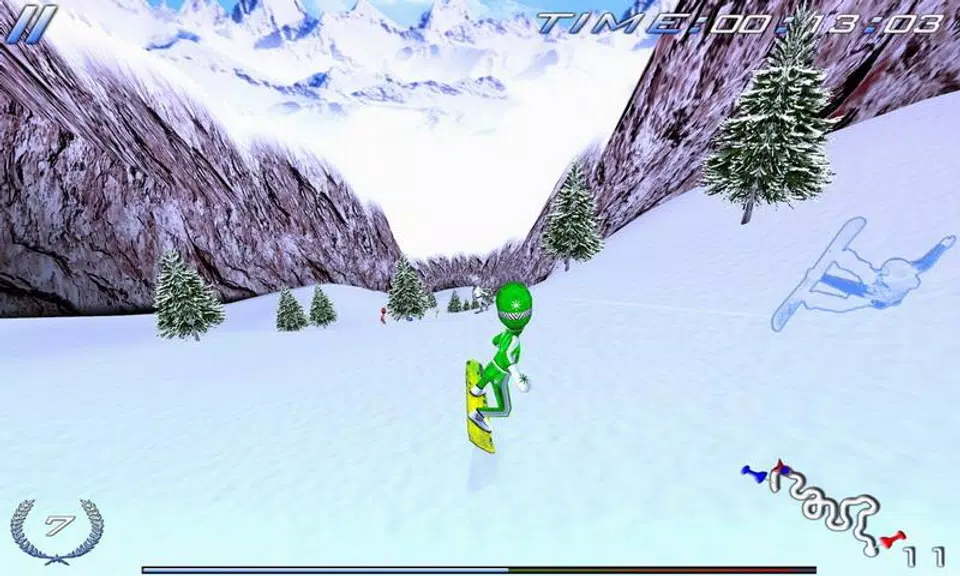 Snowboard Racing Ultimate 螢幕截圖 1