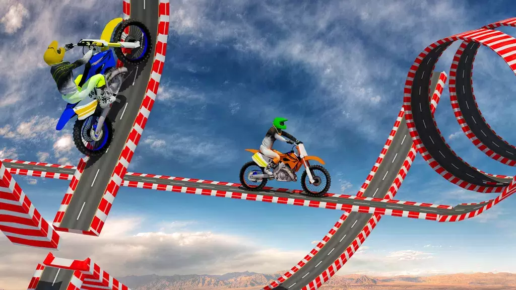 Stunt Bike Race Moto Drive 3D Capture d'écran 3