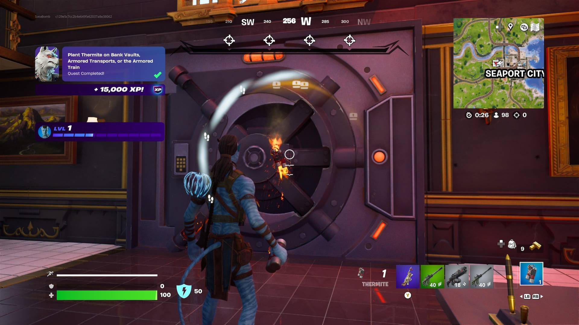 Fortnite Kabanata 6 Season 2: Paghahanap at Paggamit ng Thermite