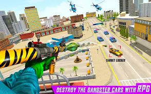 Traffic Car Shooting Games Screenshot 0