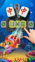 Mahjong Fish Solitaire Match Screenshot 1