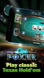 Live Poker Tables–Texas holdem ဖန်သားပြင်ဓာတ်ပုံ 0