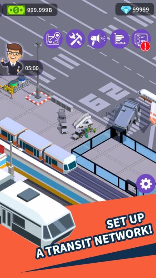 Idle Traffic Tycoon Ảnh chụp màn hình 3