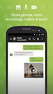 The Text Messenger App Captura de pantalla 3