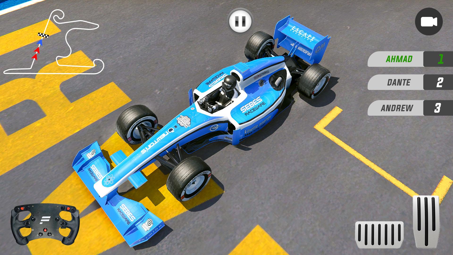 Car Racing Game : Real Formula Racing Adventure Ảnh chụp màn hình 0