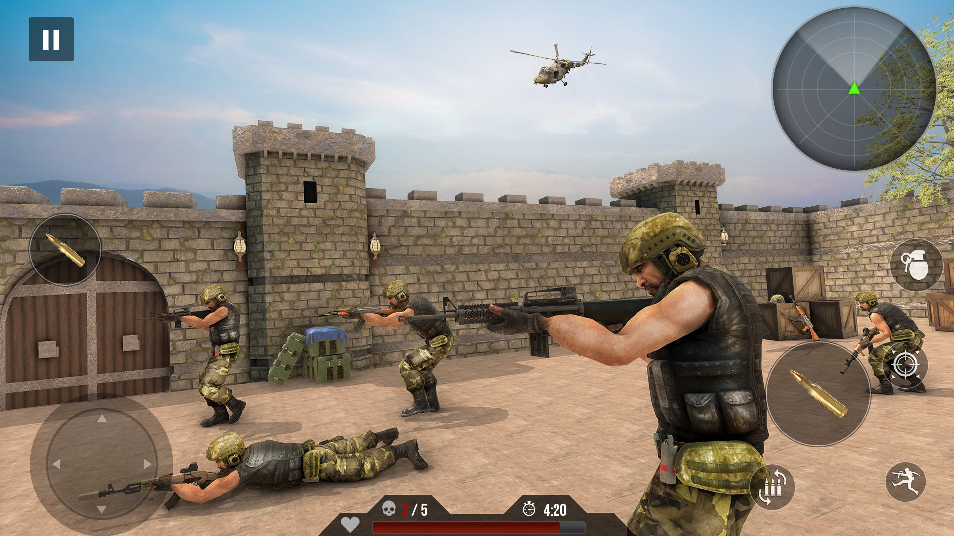 FPS Encounter Shooting Games Screenshot 0