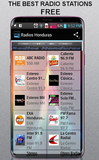 Radios Honduras 螢幕截圖 1