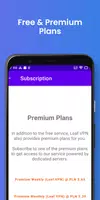 Leaf VPN: stable, unlimited Ekran Görüntüsü 2