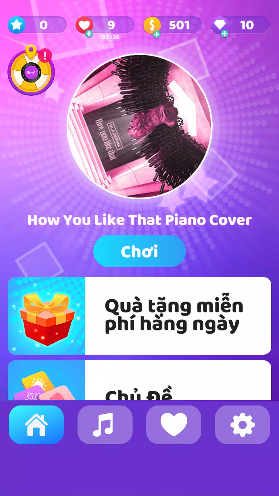 Schermata Pink Piano Tiles Kpop 2025 1