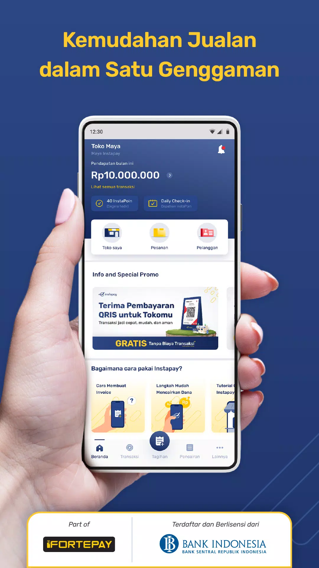 Instapay ภาพหน้าจอ 0