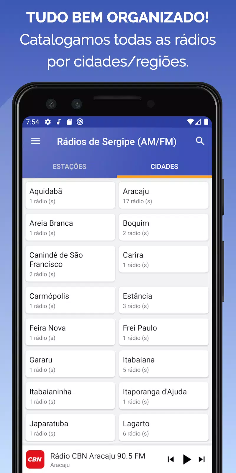 Rádios de Sergipe (AM/FM) Zrzut ekranu 1