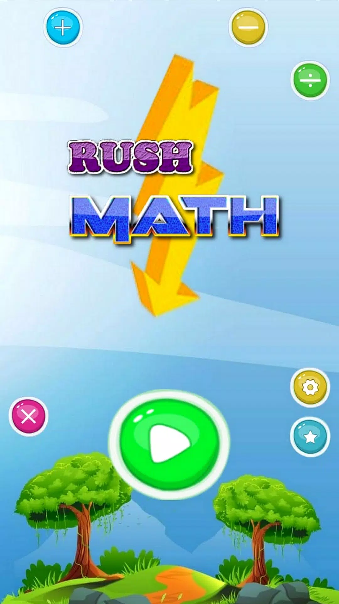 Math Rush 螢幕截圖 0