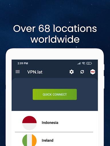 VPN.lat: Fast and secure proxy Captura de pantalla 2