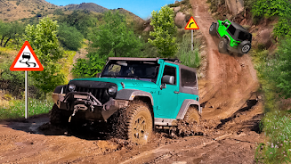 Mobile Jeep Simulator: Offroad 스크린샷 0