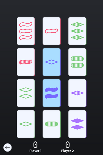 Untitled Set Game Screenshot 1