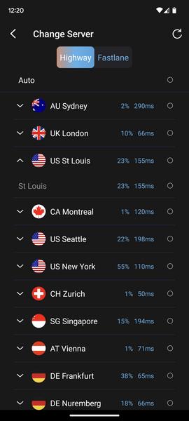 Normal VPN スクリーンショット 1