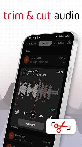 Voice Recorder Pro - VoiceX Zrzut ekranu 1