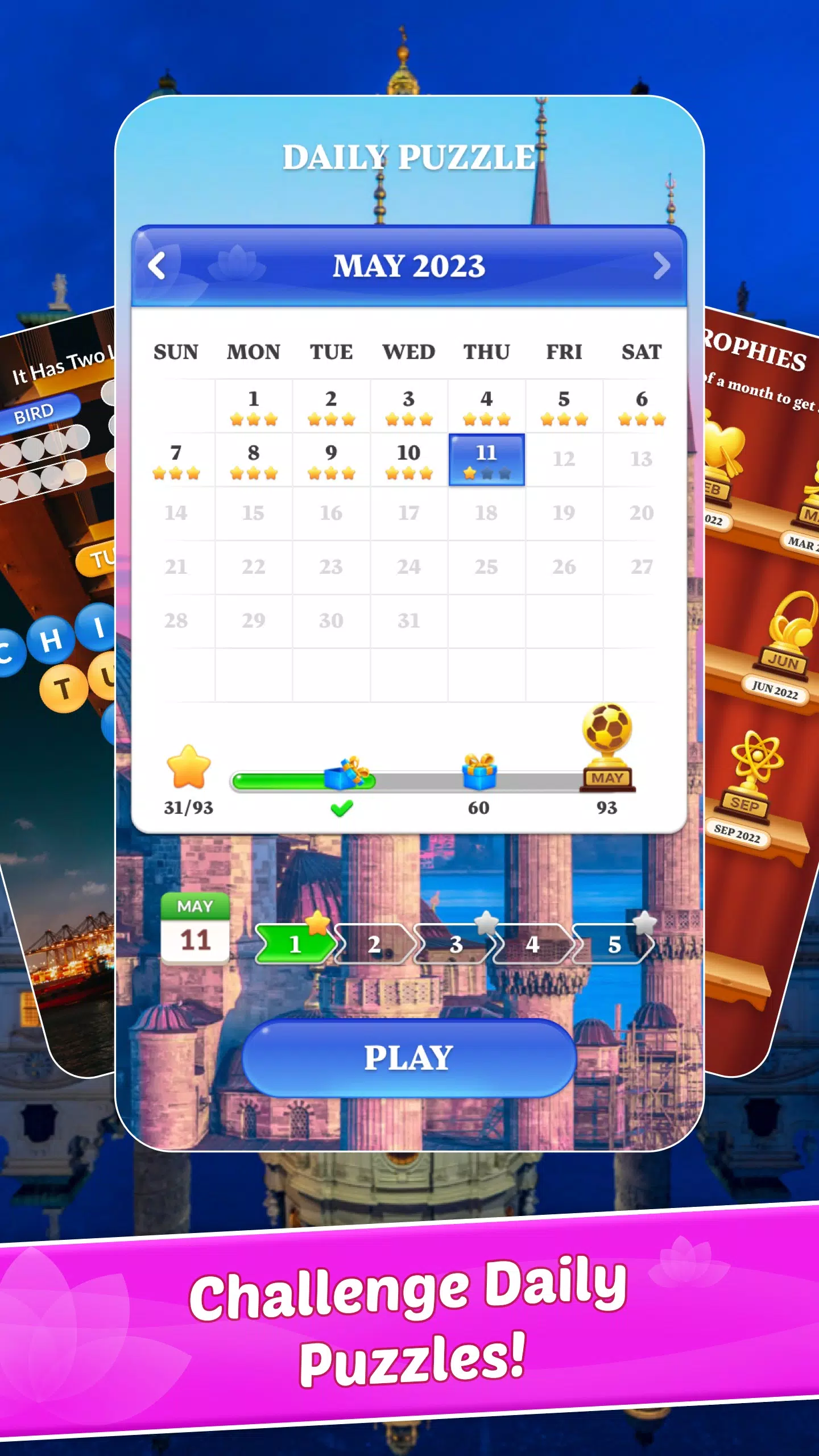 Word Town: Find Words & Crush! Captura de tela 2