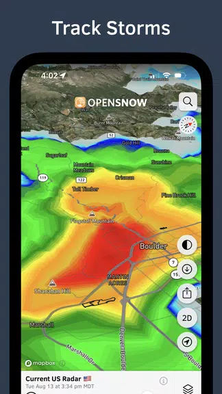 Schermata OpenSnow: Snow Forecast 2