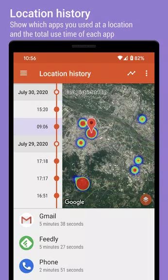 App Usage - Manage/Track Usage Tangkapan skrin 1