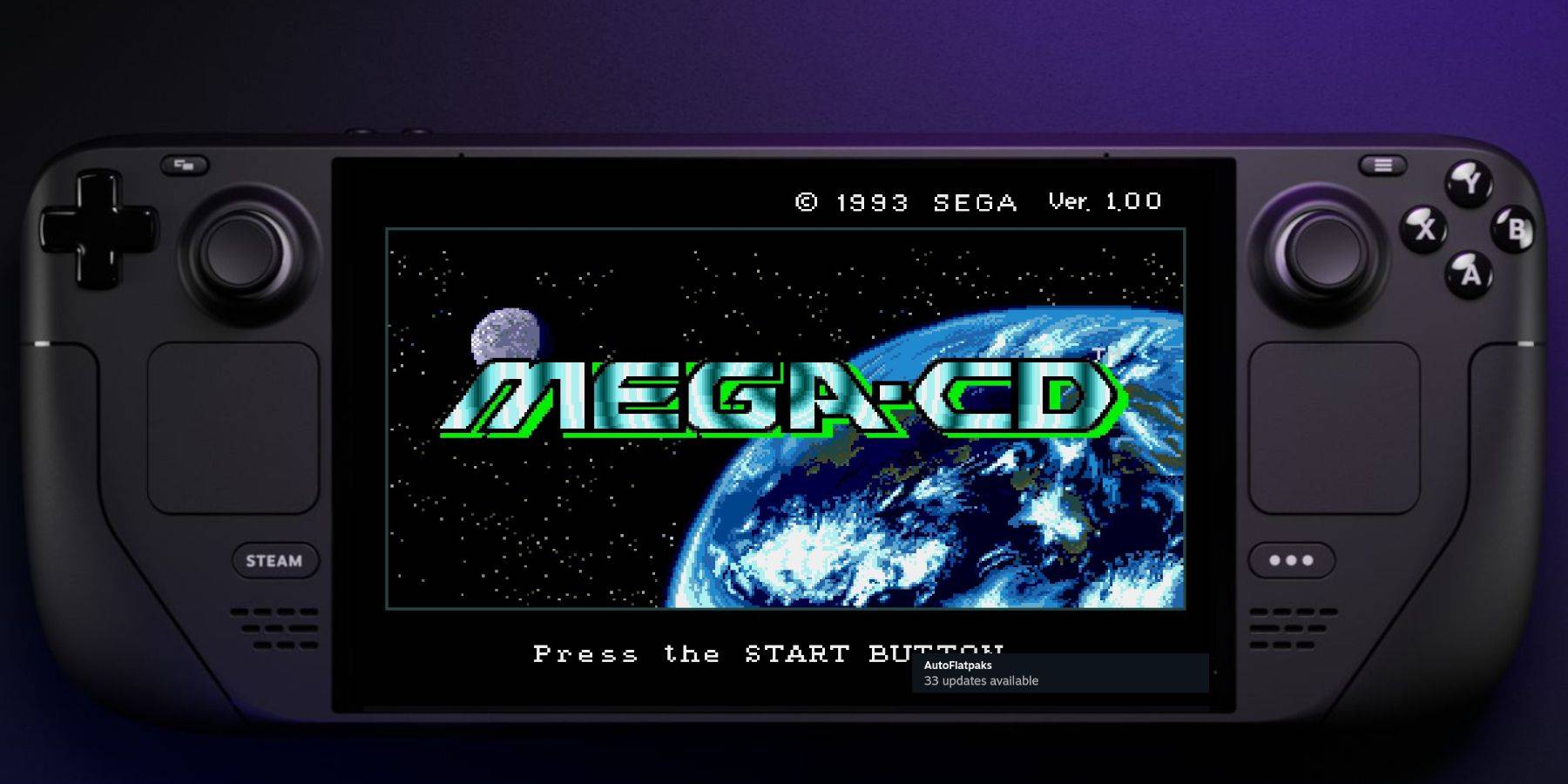 Steam ကုန်းပတ်: Sega CD ဂိမ်းလမ်းညွှန်ကို run ခြင်း