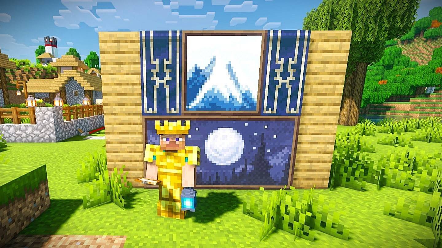 Minecraft'ta sanat için bir yer var: resim yapmayı öğrenmek