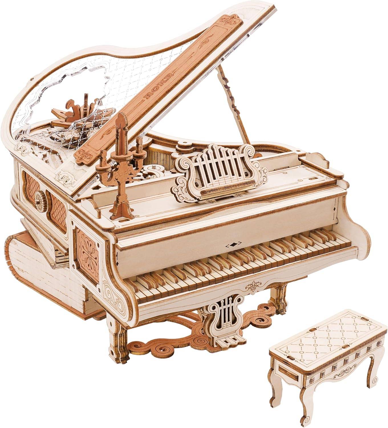 Rokr 3D Puzzles Piano Model Model