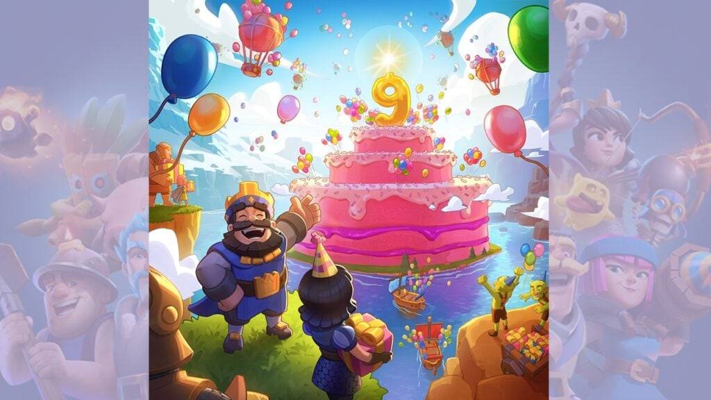 Clash Royale將以許多挑戰和新的進化來慶祝其9歲生日！