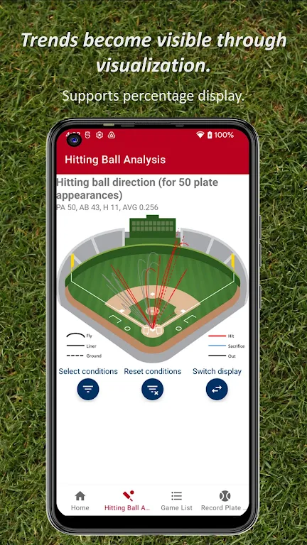 Batting STATS Manager Ảnh chụp màn hình 2