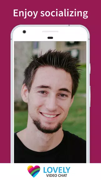 Lovely Video Chat - live video chat for dating Zrzut ekranu 3