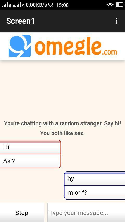 Omegle Chat - Talk to Strangers Скриншот 2
