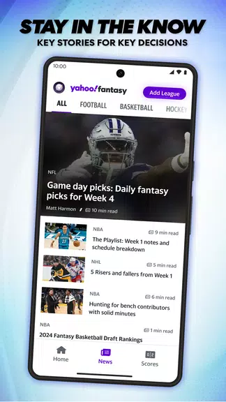 Yahoo Fantasy: Football & more 螢幕截圖 3
