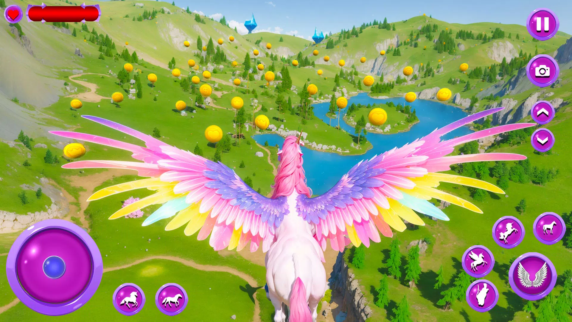 My Unicorn Flying Horse Care Скриншот 3