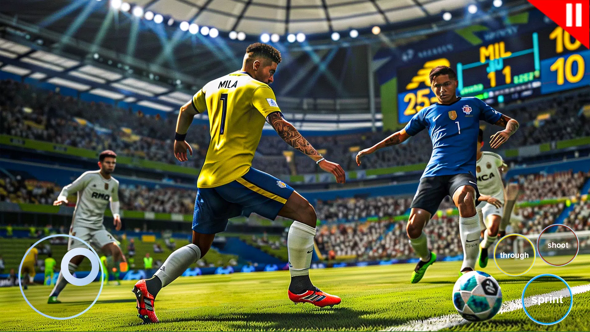 Football Games League Offline Schermafbeelding 0