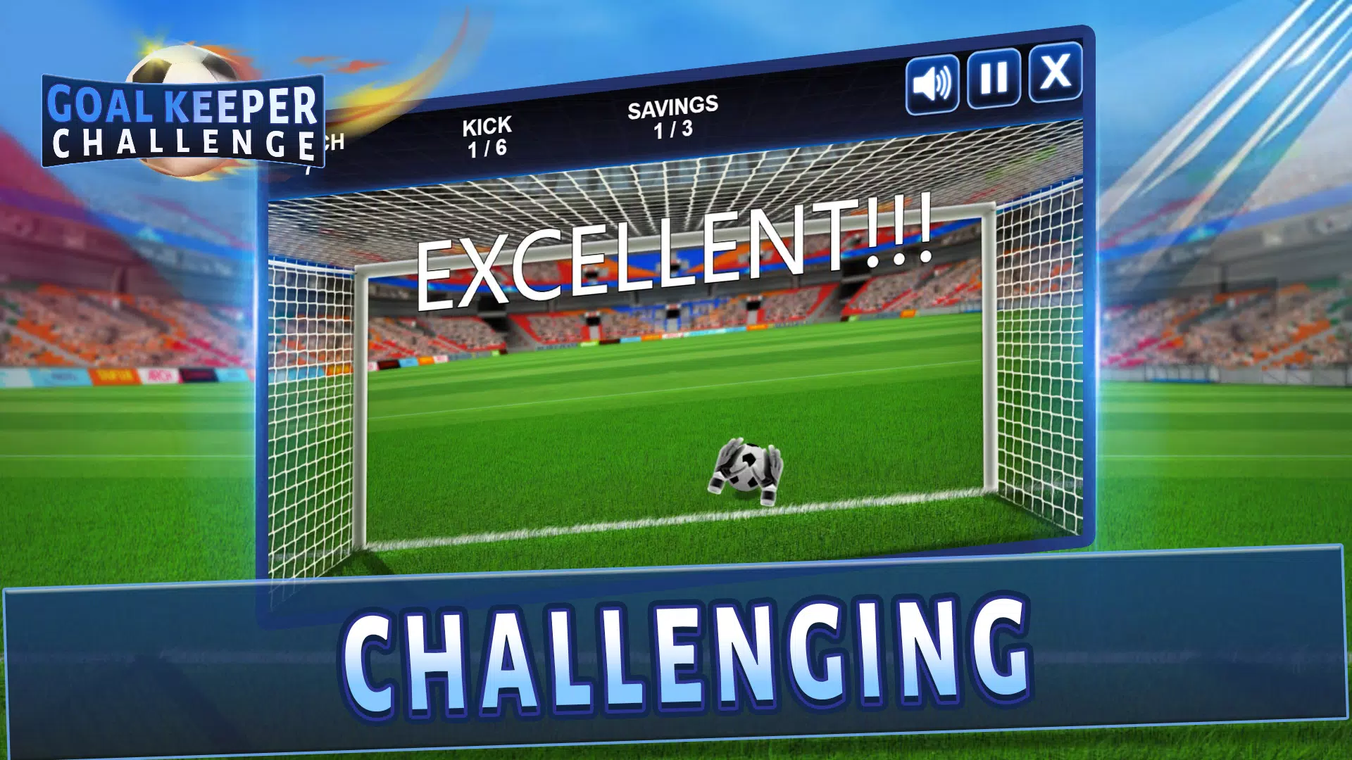 Goalkeeper Challenge Zrzut ekranu 2