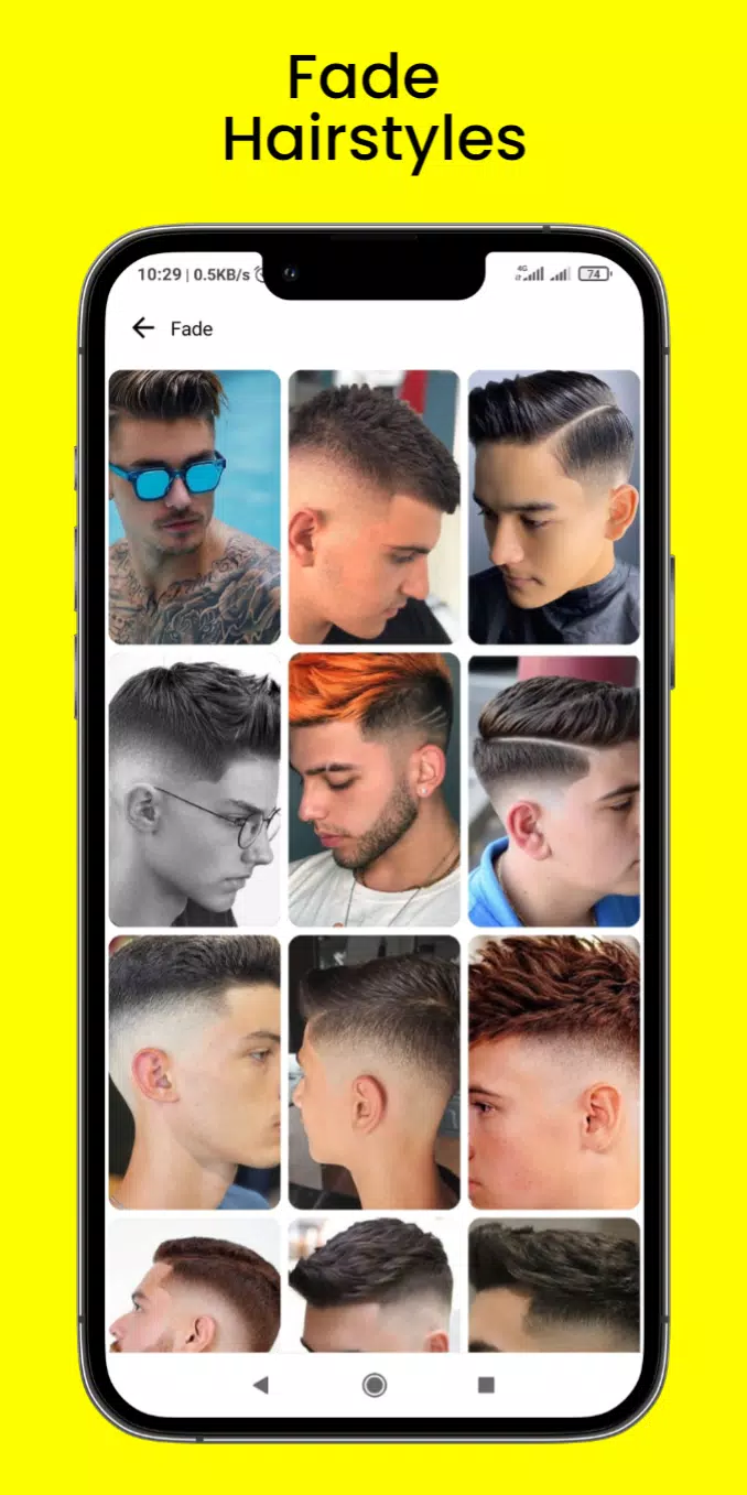 Mens Latest Hairstyles 2023 ภาพหน้าจอ 0