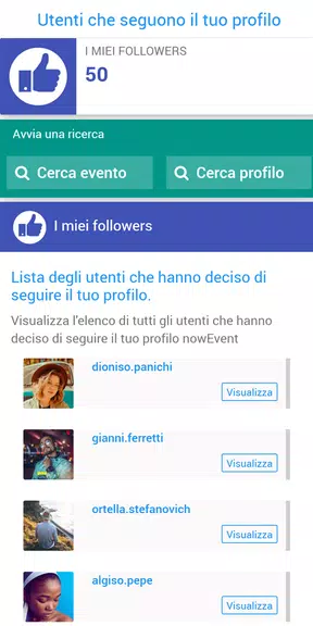 nowEvent - L'app a misura di evento Schermafbeelding 2