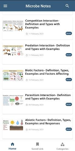 Microbe Notes ภาพหน้าจอ 1