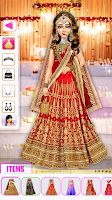 Indian Wedding Lehenga Game ဖန်သားပြင်ဓာတ်ပုံ 3