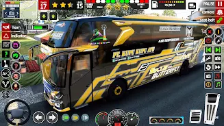 American Bus Game Simulator 3D Captura de tela 1