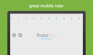 Ruler App: Measure centimeters Captura de pantalla 0