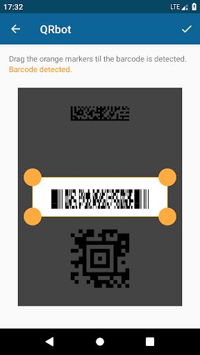 QRbot: QR & barcode reader स्क्रीनशॉट 1