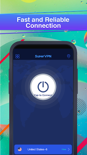 Super VPN - Stable & Fast VPN Tangkapan skrin 0