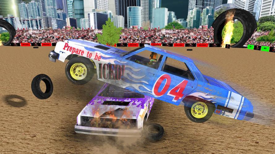 Demolition Derby Car Racing ဖန်သားပြင်ဓာတ်ပုံ 2