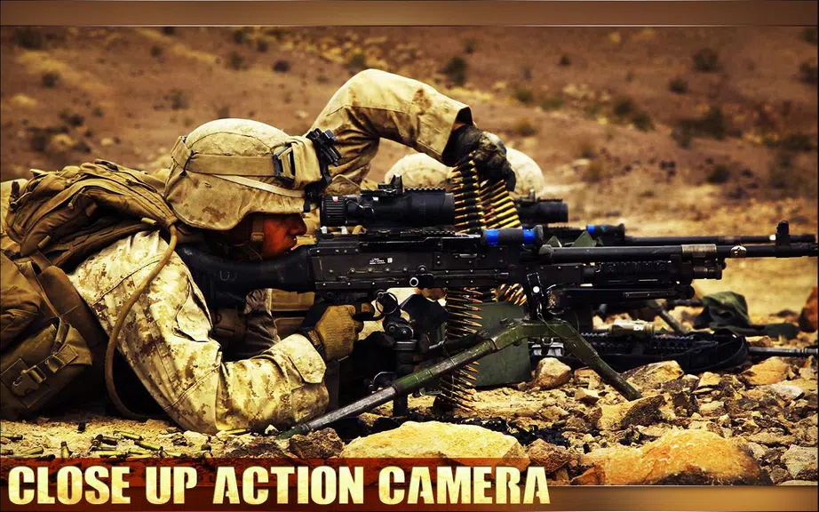 Commando Gun Shooter War 2018 Captura de tela 3