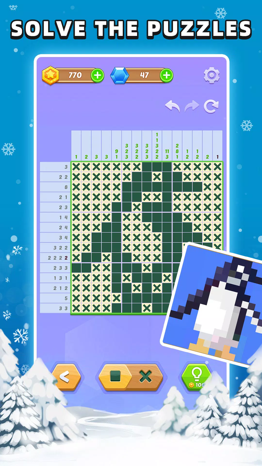 Nonogram Jigsaw - Color Pixel Tangkapan skrin 2
