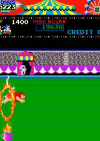 circus game retro 螢幕截圖 0
